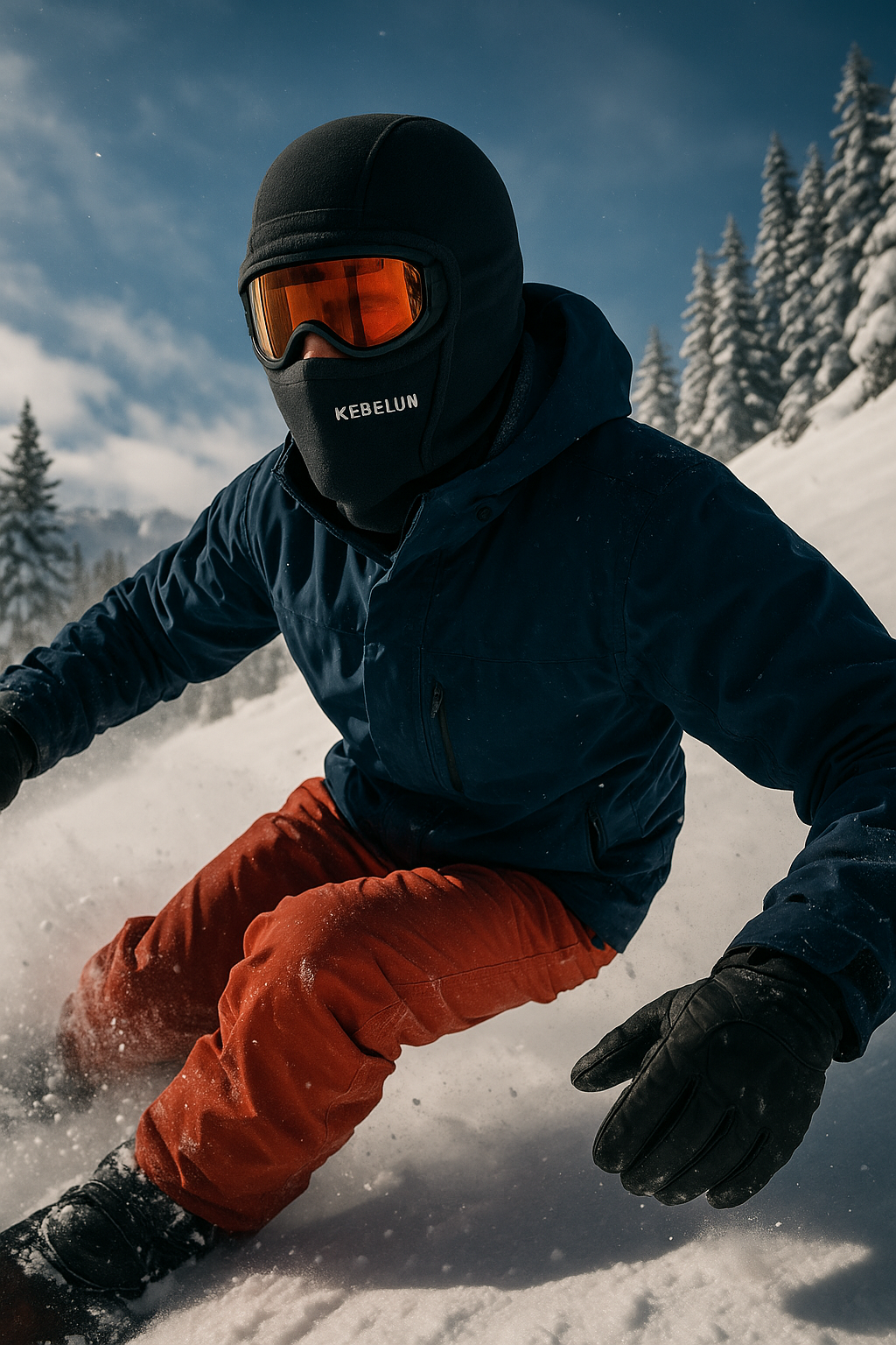 Pisten Mask - Winddichte Fleece-Sturmhaube