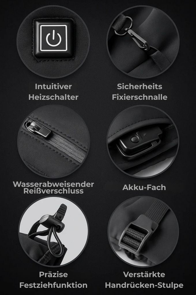 Pisten Grip - Beheizbare Winterhandschuhe