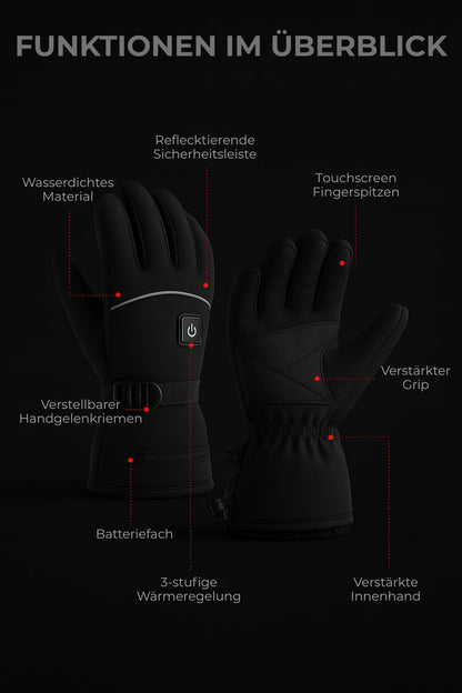 Pisten Grip - Beheizbare Winterhandschuhe