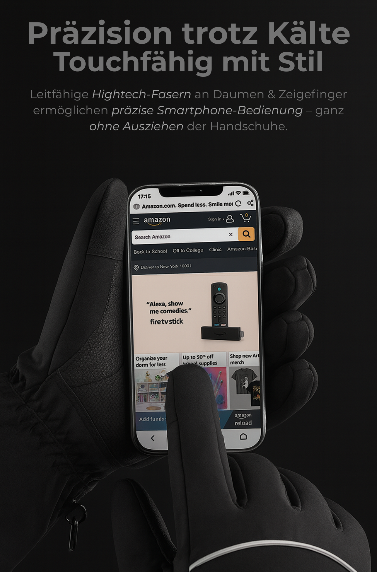 Pisten Grip - Beheizbare Winterhandschuhe